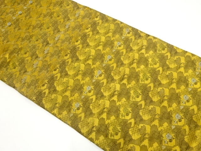 Japanese Kimono / Antique Maru Obi Silk